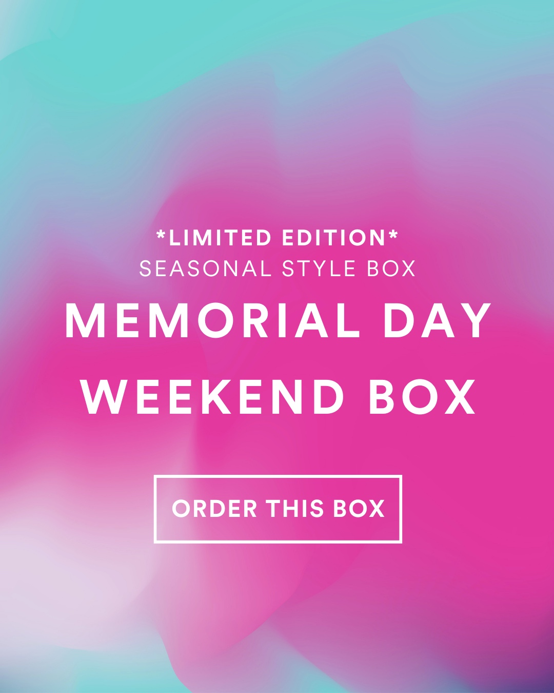 Limited Edition Memorial Day Weekend Seasonal Style Box
