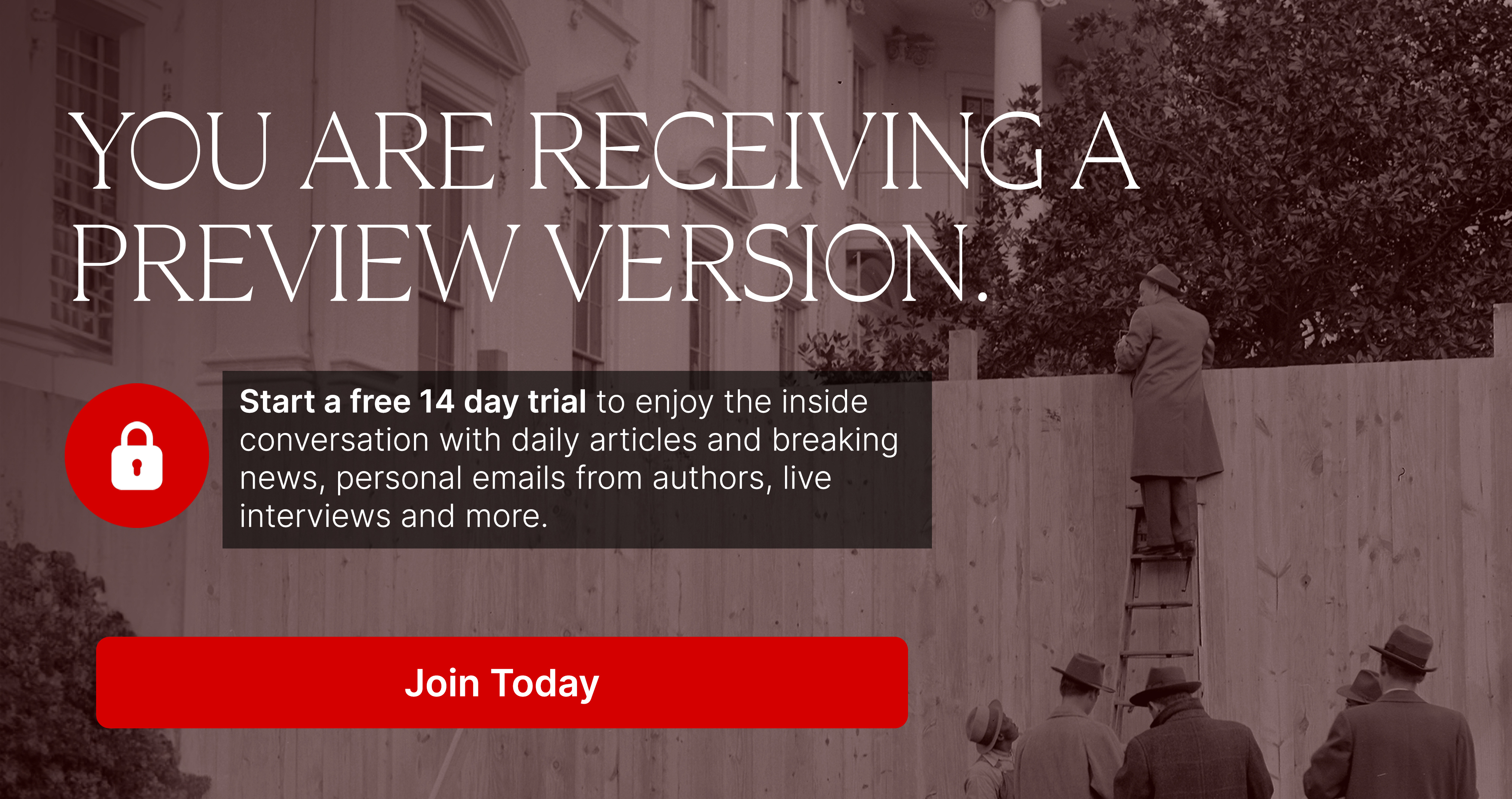 You are receiving a preview version. Start a free 14 day trial.