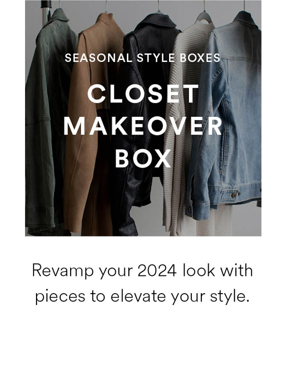 Closet Makeover Box