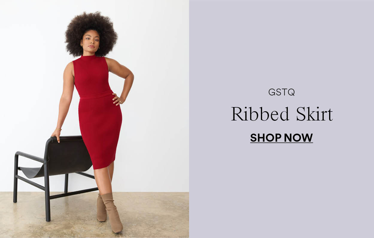 Ribbed Skirt