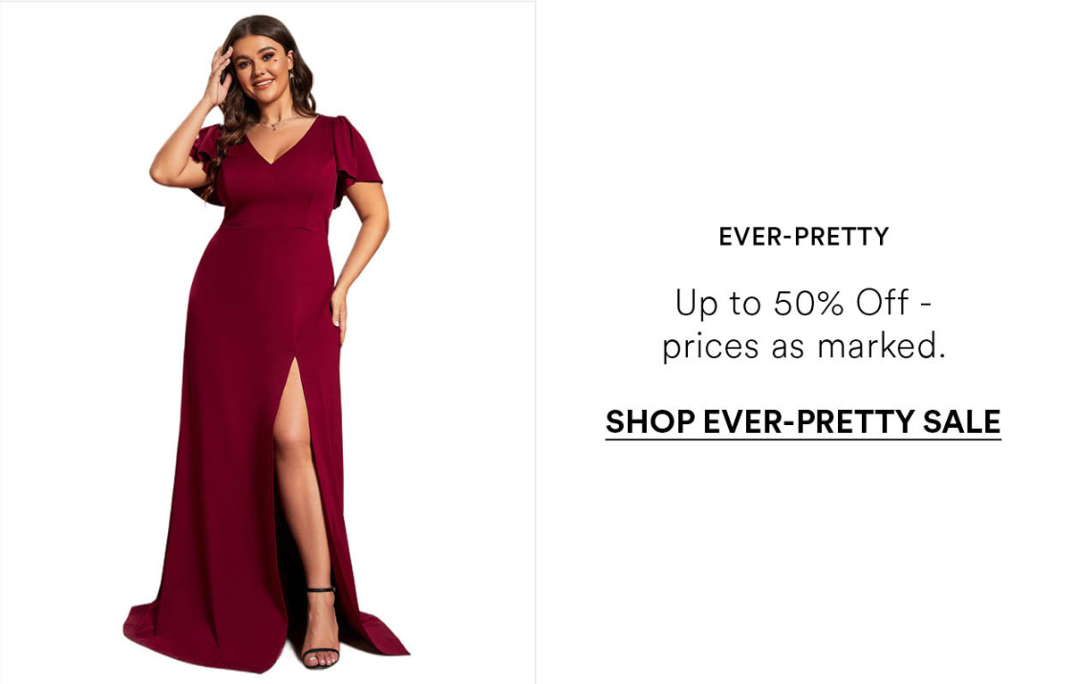 SHOP EVER-PRETTY SALE