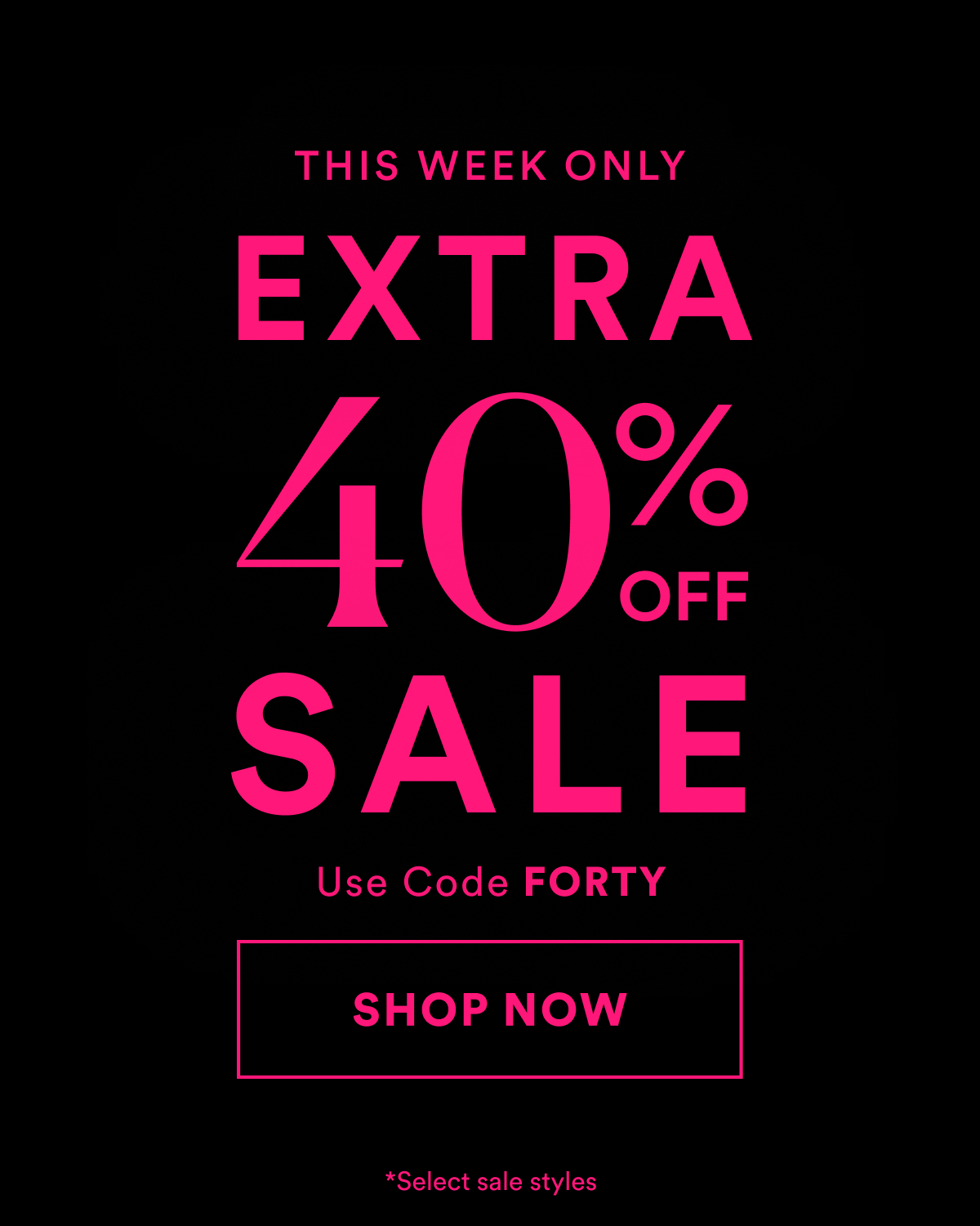 Winter Markdowns. Extra 40% Off with code FORTY. Prices as low as $15. Shop The Sale